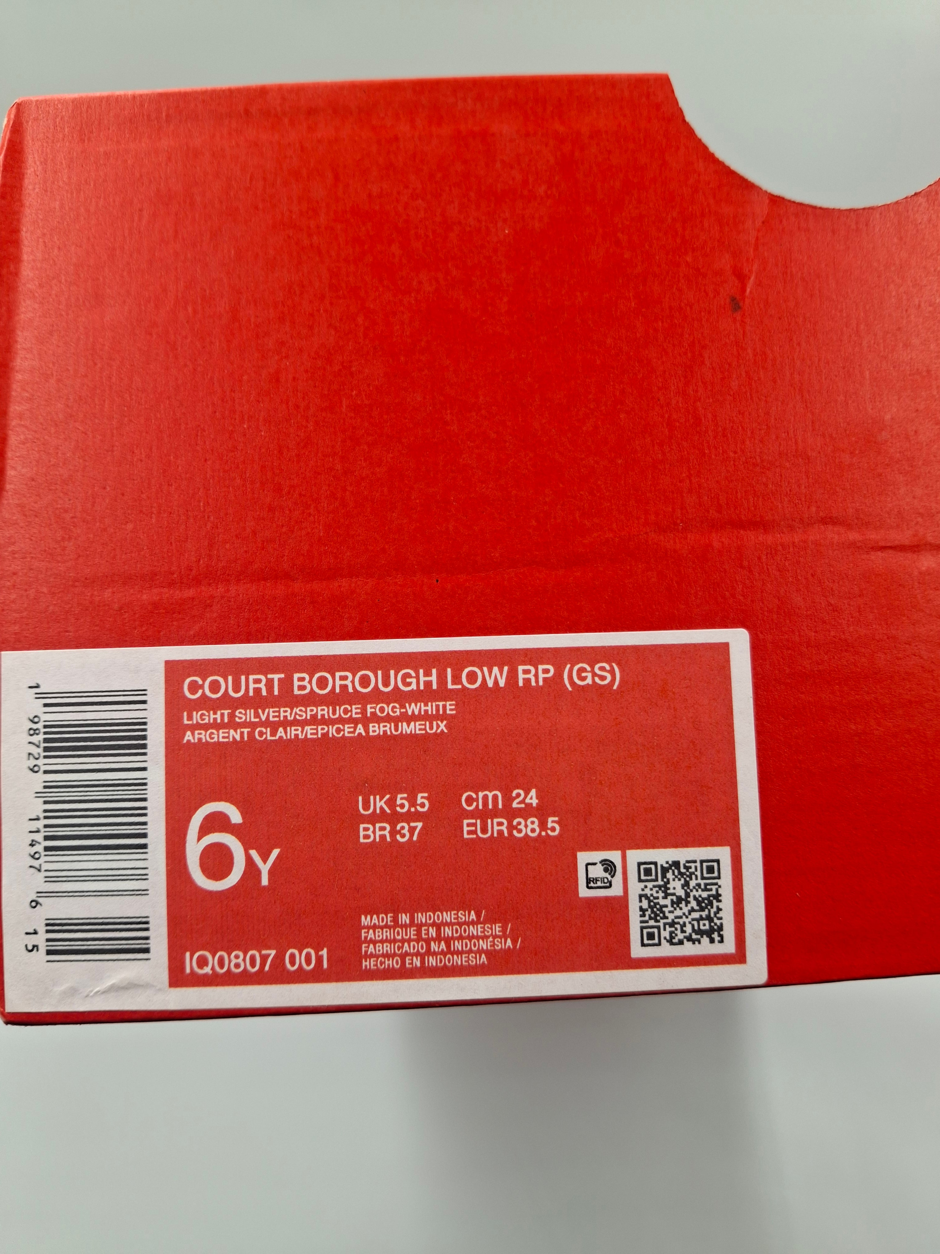 Nike Court Borough Low RP UK Size 5.5