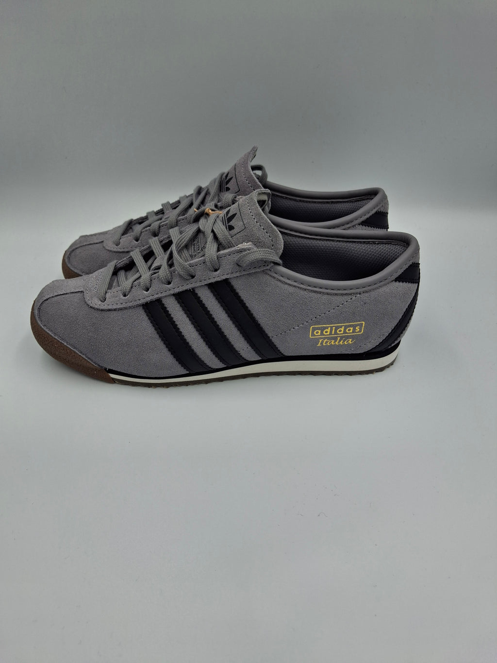 Adidas Italia 70s Grey Black white UK Size 4.5