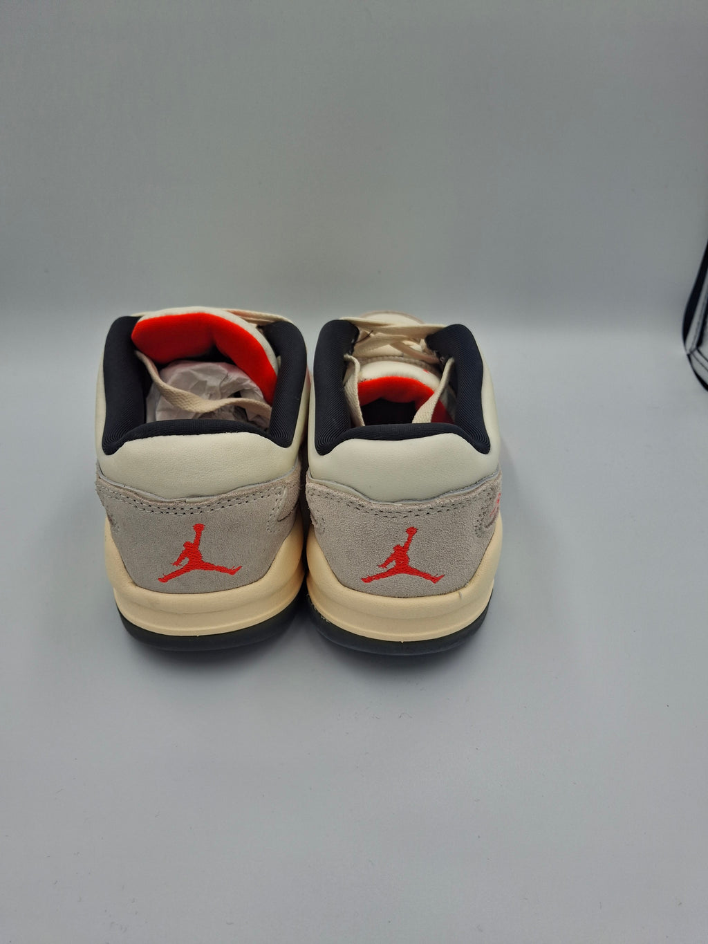 Nike Air Jordan Flight Court Pale Ivory Infrared UK Size 5.5
