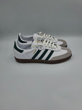 Adidas Samba OG White Green UK Size 4.5