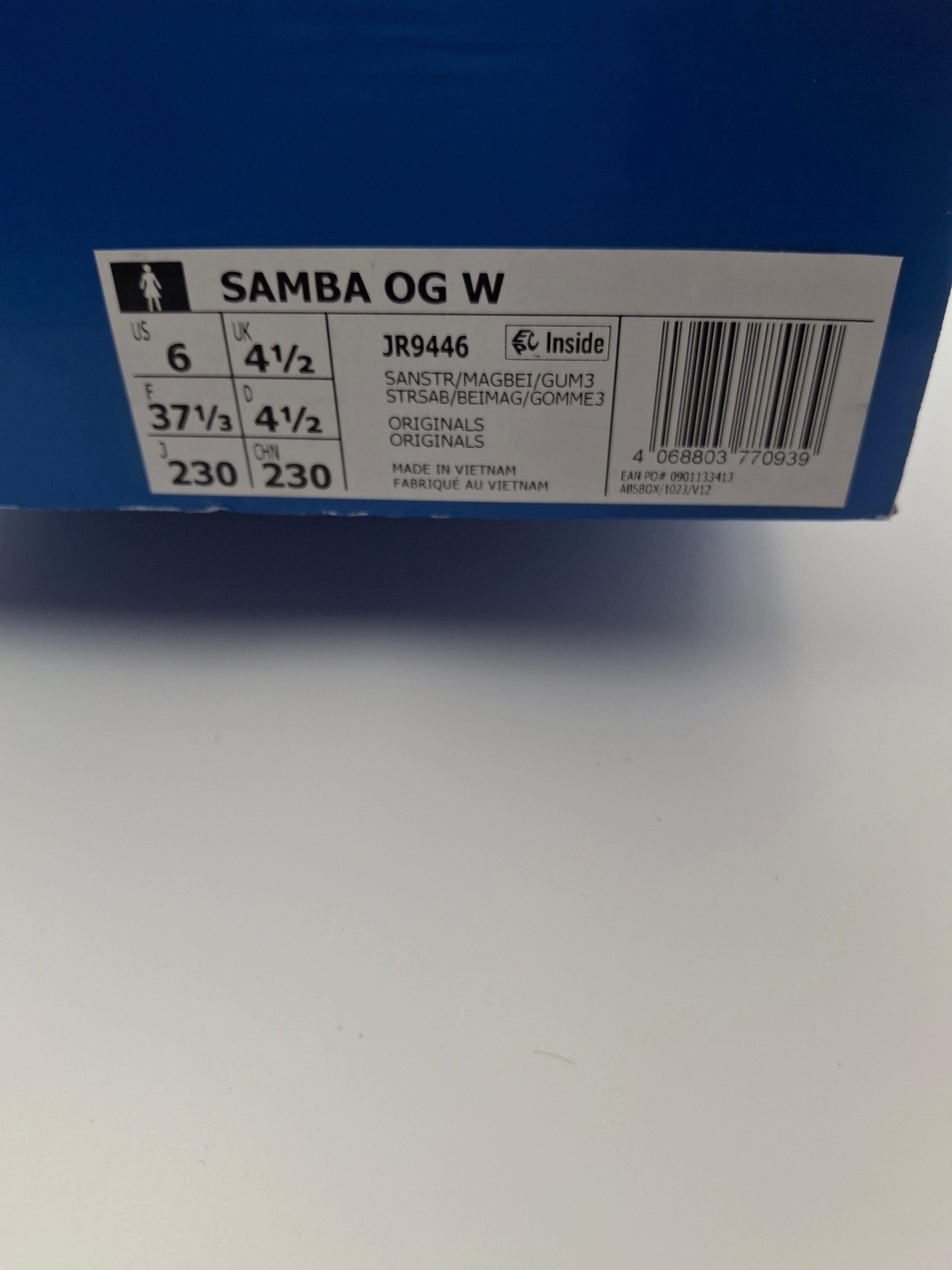 Adidas Samba OG UK Size 4.5