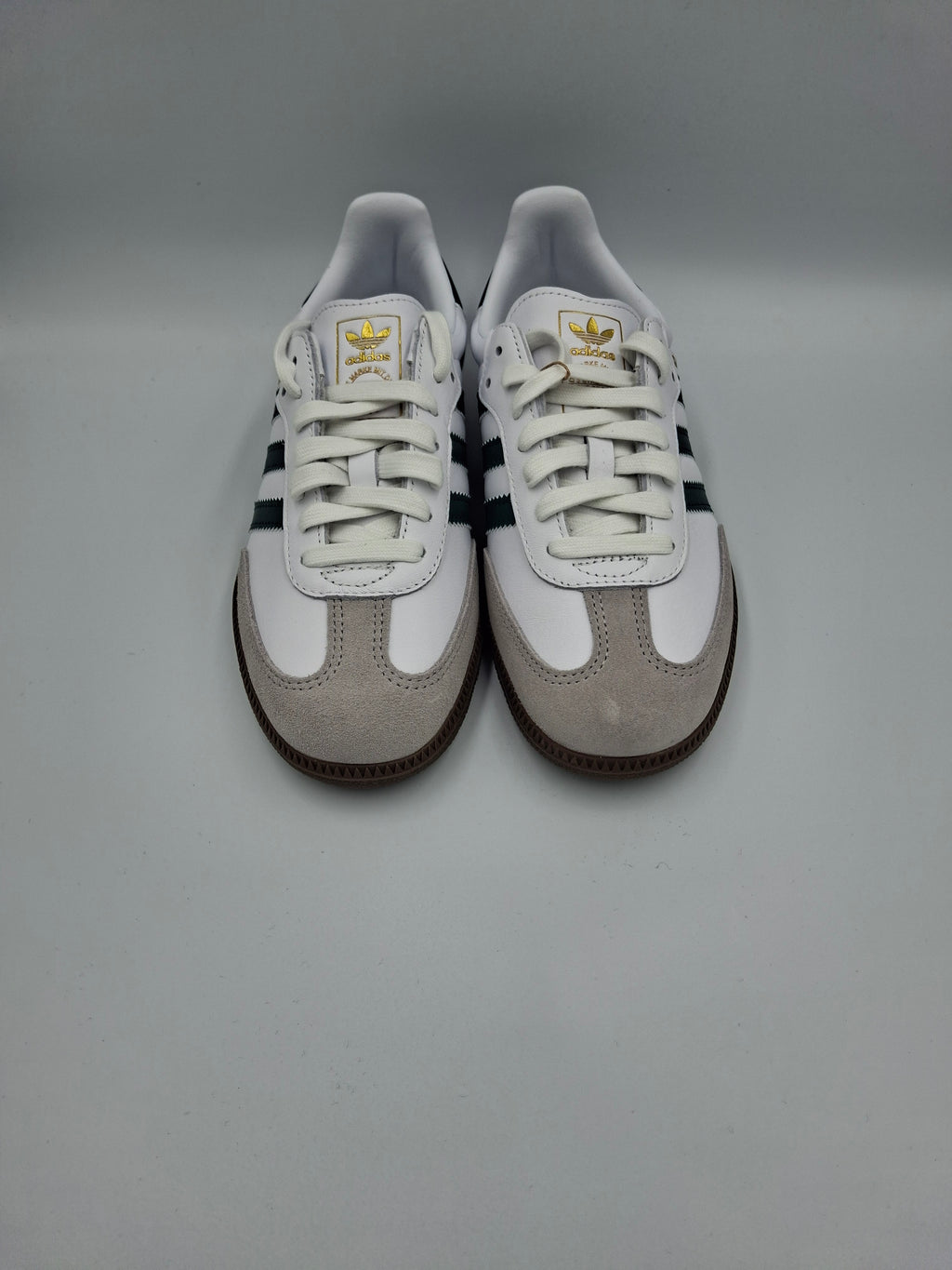 Adidas Samba OG White Green UK Size 4.5