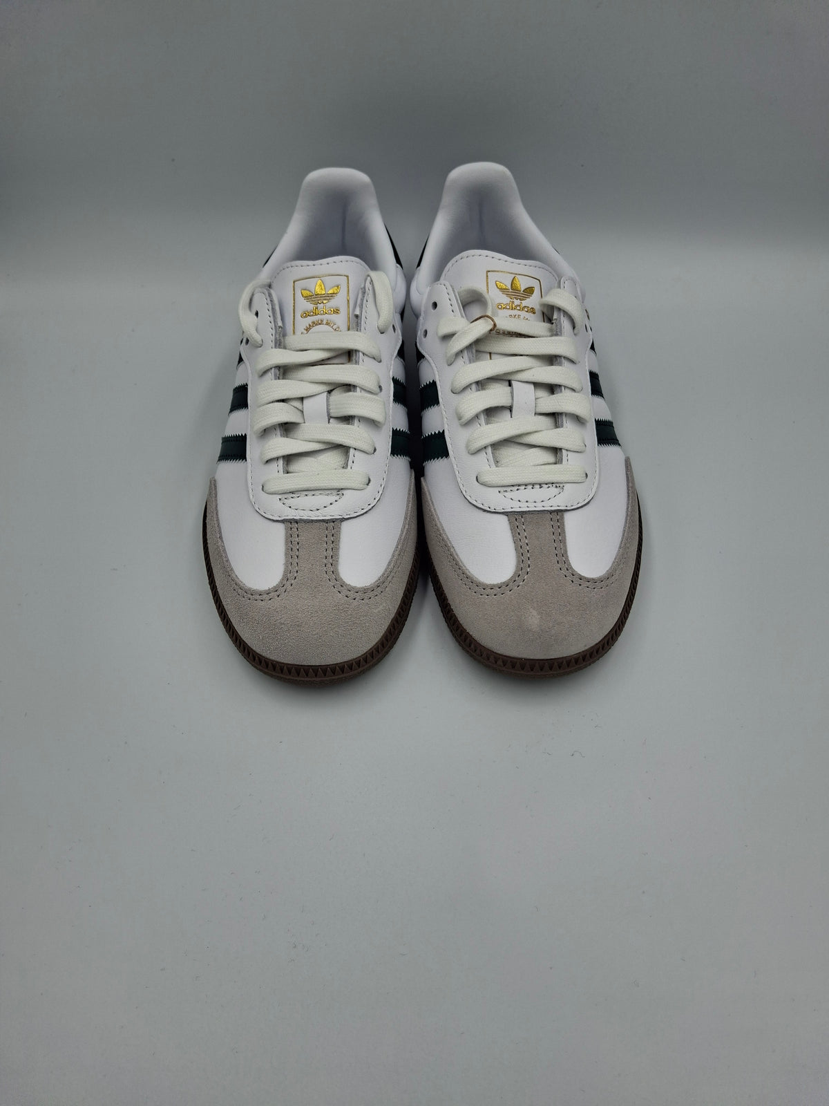 Adidas Samba OG White Green UK Size 4.5