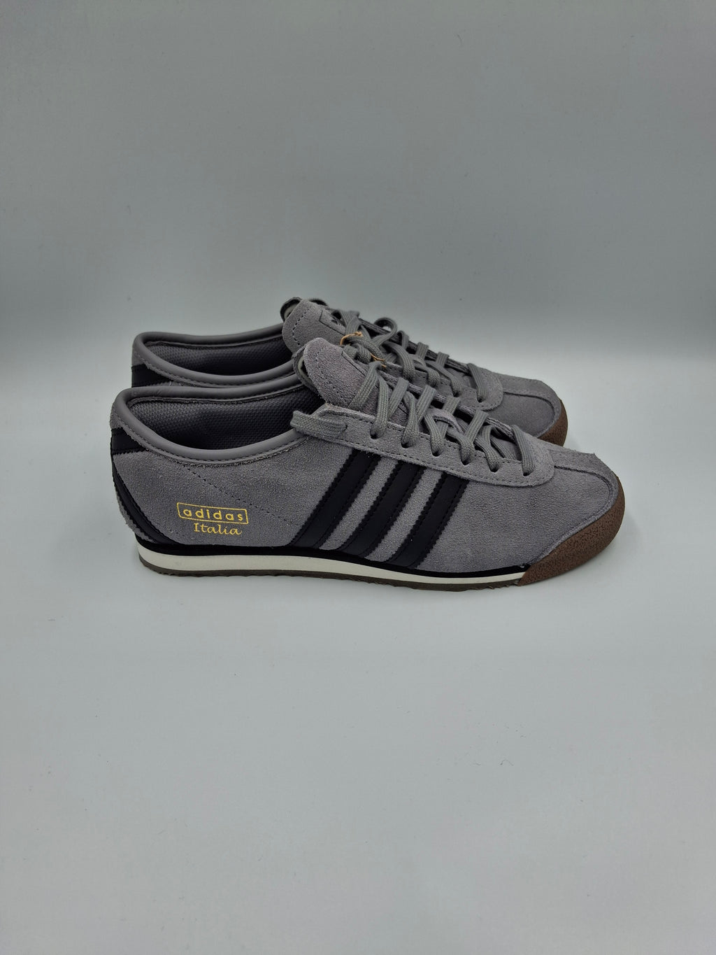 Adidas Italia 70s Grey Black white UK Size 4.5