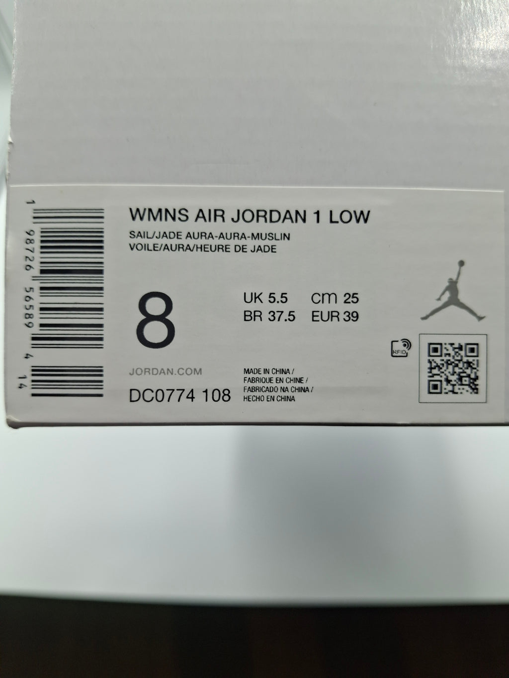 Nike Air Jordan 1 Low Womens UK Size 5.5