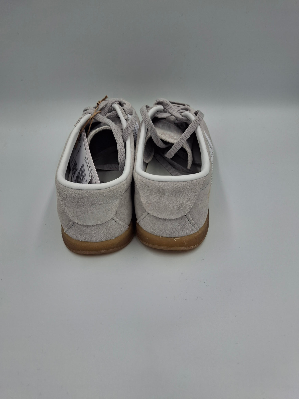 Adidas Gazelle Grey White Gum UK Size 3.5