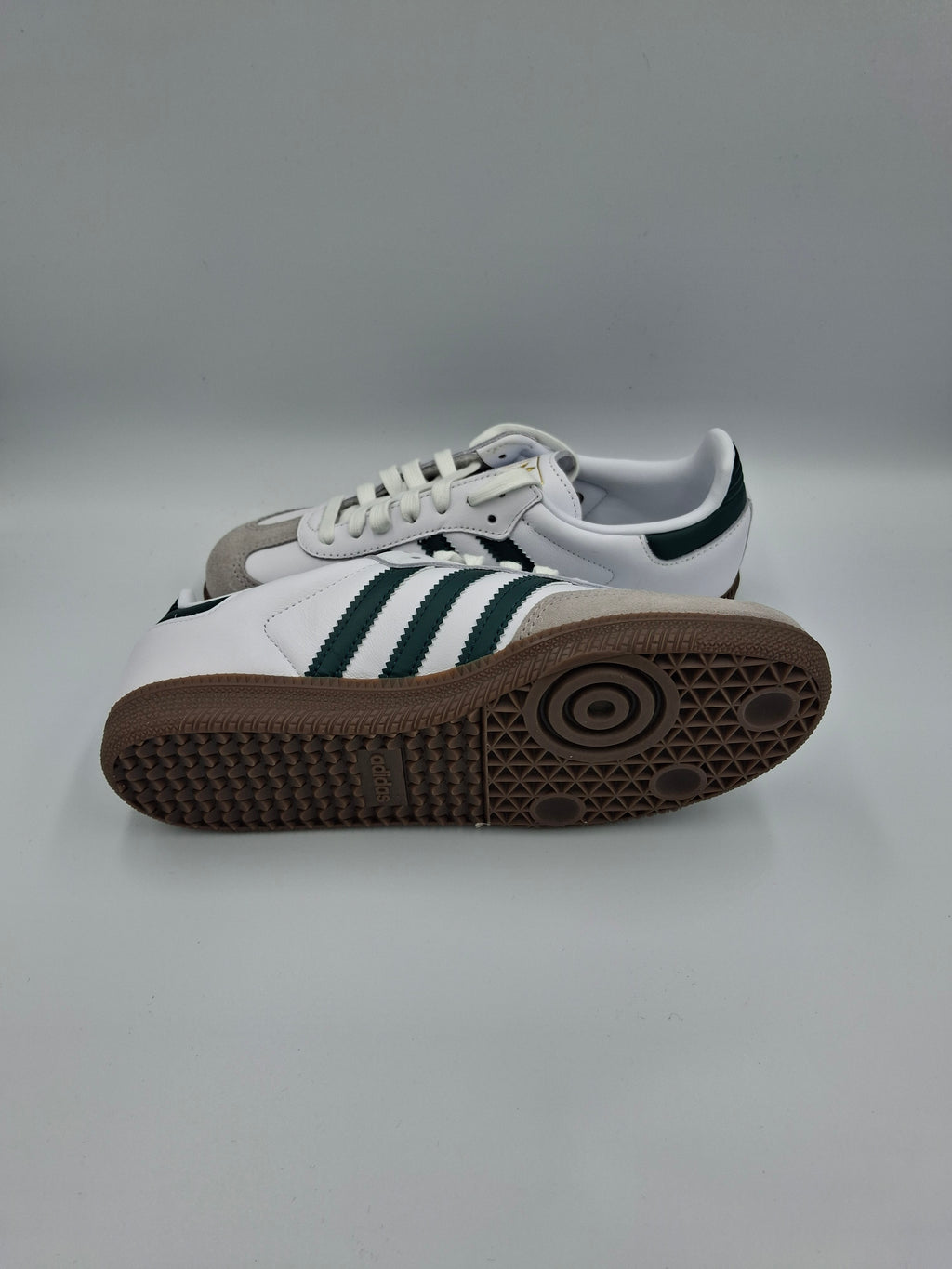 Adidas Samba OG White Green UK Size 4.5