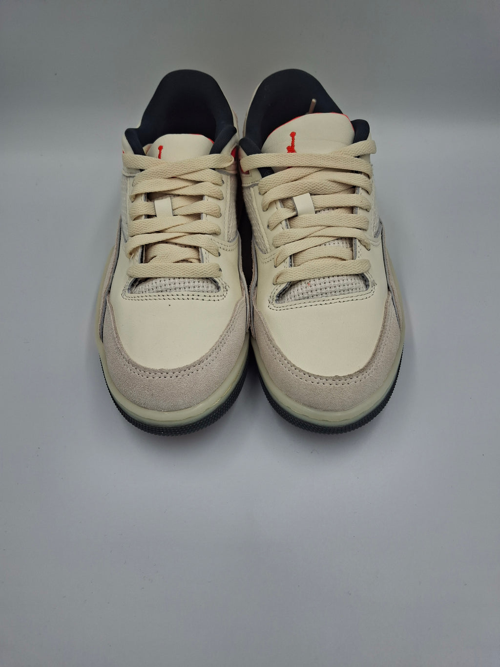 Nike Air Jordan Flight Court Pale Ivory Infrared UK Size 5.5