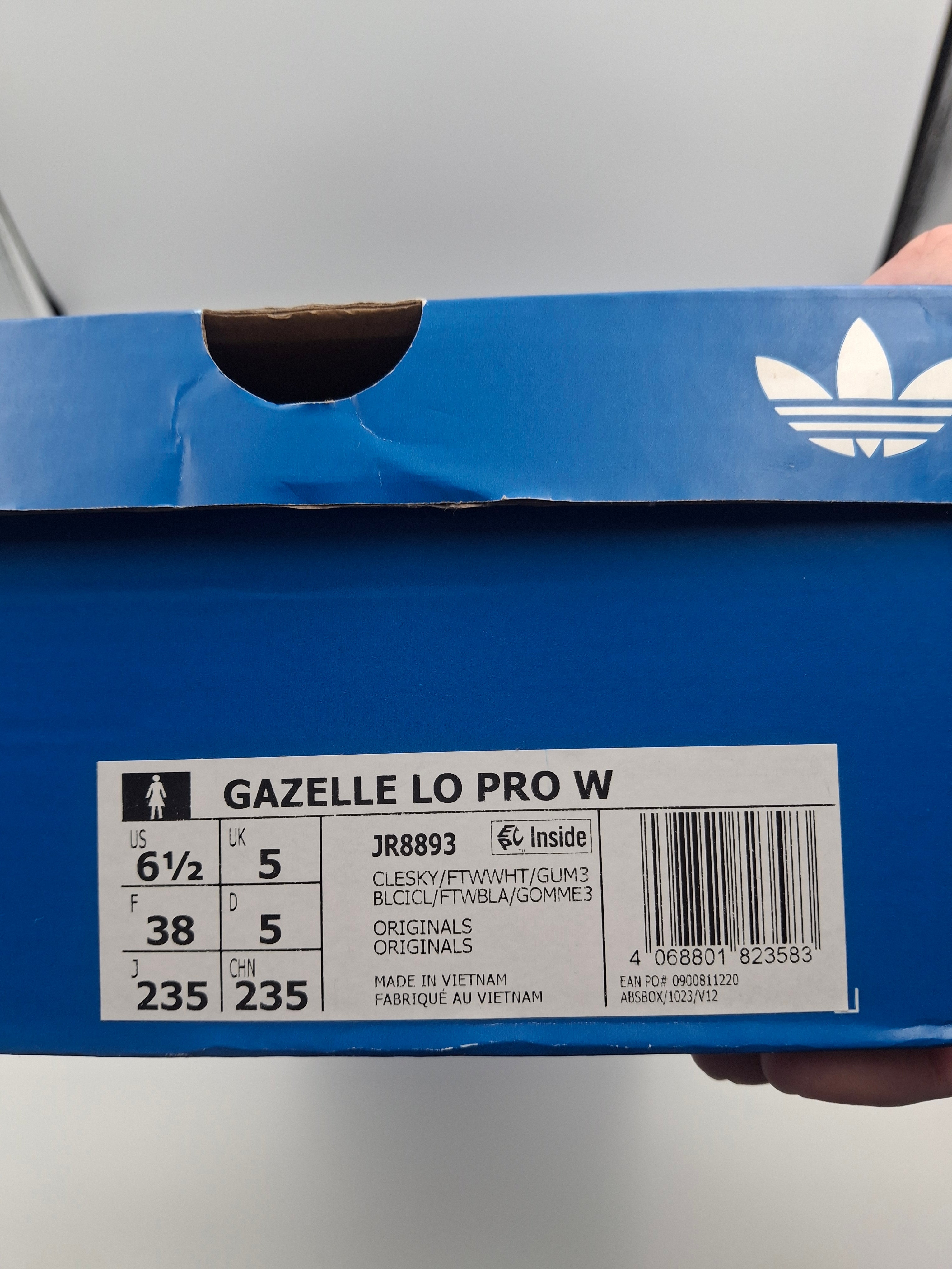 Adidas Gazelle Lo Pro UK Size 5